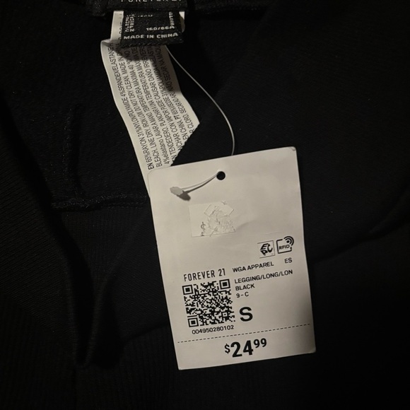 Forever 21 Ribbed Flare Leggings NWT - Picture 3 of 3